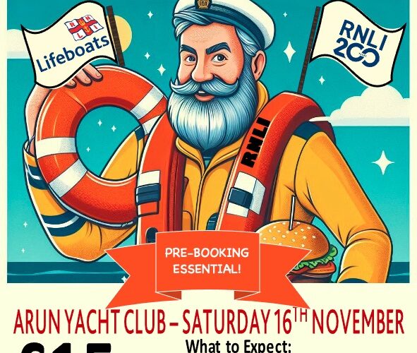 RNLI Burger and Bingo Evening